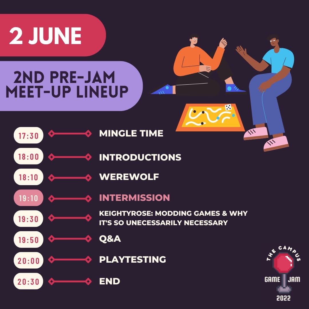The lineup for this week's Pre-Jam Meet up 👇

Will we see you there?
