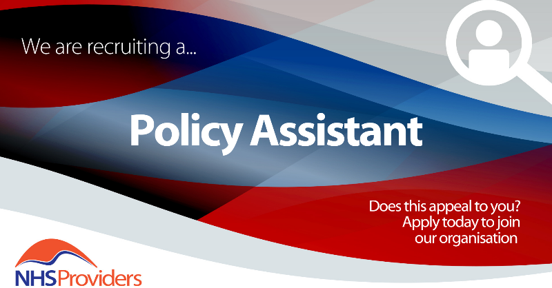 NHSProviders's tweet photo. Looking to kickstart a career in the policy or public affairs sector? 👀
Applications are still open for a #PolicyAssistant to join our team, if you have great attention to detail and a proactive approach to working, we want to hear from you ⤵️