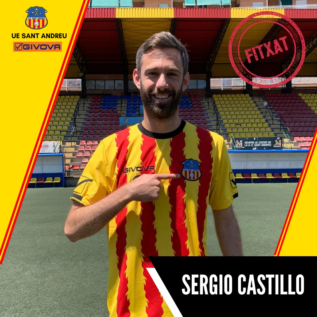 FITXATGE ✅ | Sergio Castillo apuntala la defensa quadribarrada. El central, que prové del Terrassa, ha signat contracte per una temporada. 

Benvingut, Sergio! 💛❤️
▶️ bit.ly/BenvingutCasti…