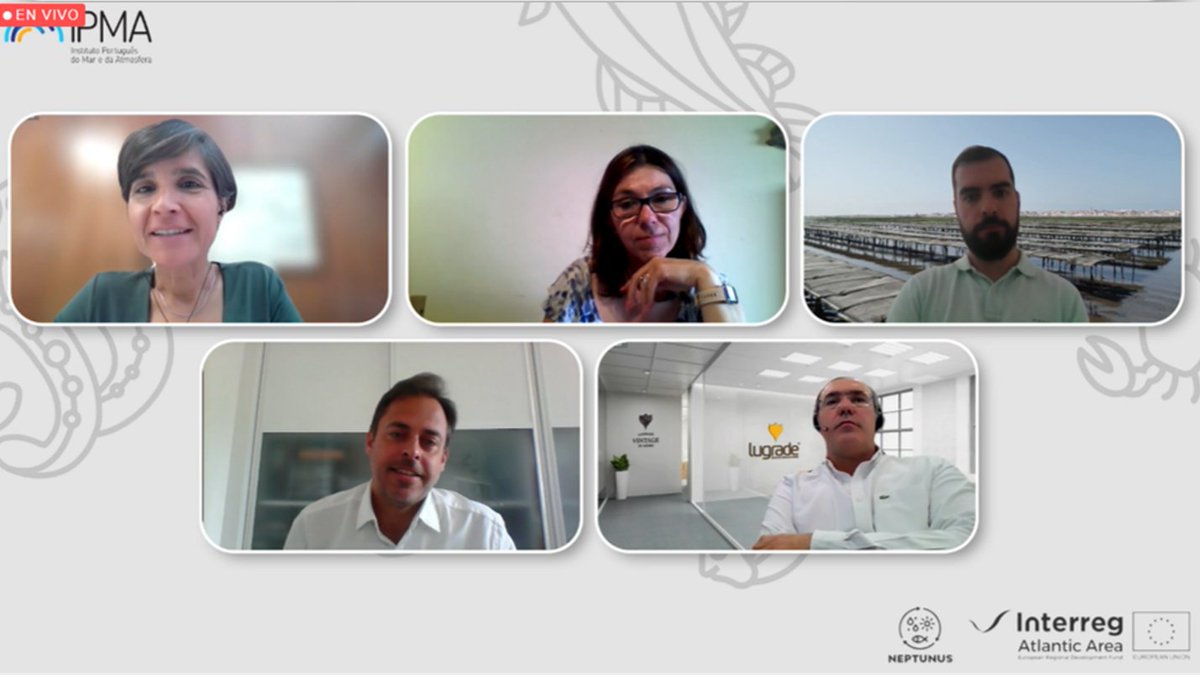 🗓️💻Last Wednesday 25th our partner <a href="/ipma_pt/">IPMA</a> hosted the online event: 

🌍🌡️🚢Seafood industry challenges: How can we achieve greater sustainability considering the climate emergency?  

📲 Find more info at: neptunus-project.eu/neptunus-event…