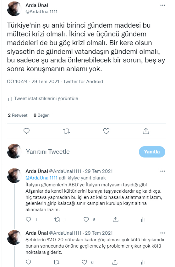 Ben üstün öngörüleri olan dahi bir insan değilim ya, koskoca dünya, yaşanmış onlarca örnek var,  belliydi yani ne olup ne olmayacağı.