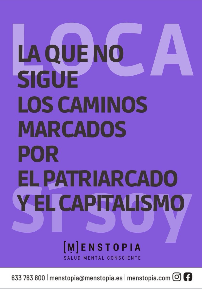 Menstopía. Salud Mental Consciente tweet media