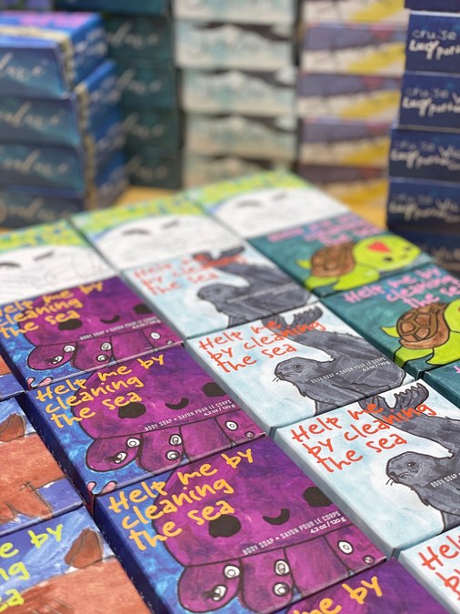 CNWConsumerProd's tweet photo. Sealuxe Organics promotes world ocean day with Its limited-edition packaging designs. West coast beauty brand unveils a new look to their popular soap bars to inspire and educate about plastic pollution on local beaches. https://t.co/nphsFQY8xI https://t.co/UkNy85foX1