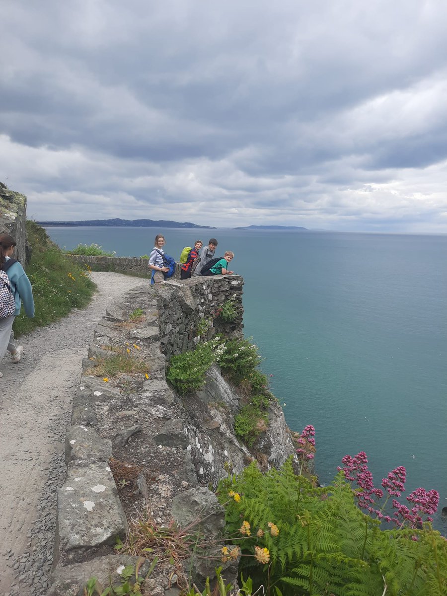 NAISDublin's tweet photo. Secondary School Expeditions continue! 🏔 Our Grade 6 students completed a 19km hike along the cliff path and up Bray Head as part of their focus on Relationships, Health and Engagement in our #PERMAH model of #wellbeing.

#createyourfuture #nordangliaeducation #globaleducation https://t.co/uLqVfknmWq