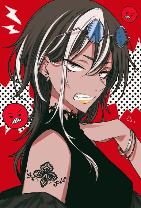 喜怒哀楽 女の子ver.
☺️😡🥺😆 