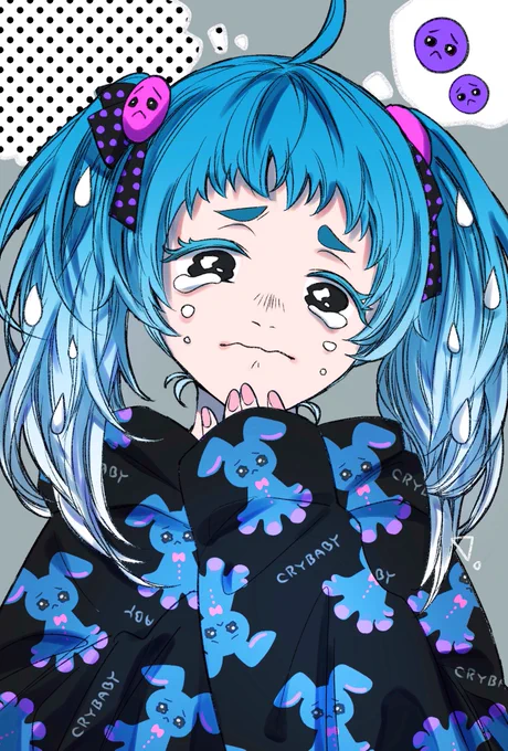 喜怒哀楽 女の子ver.
☺️😡🥺😆 