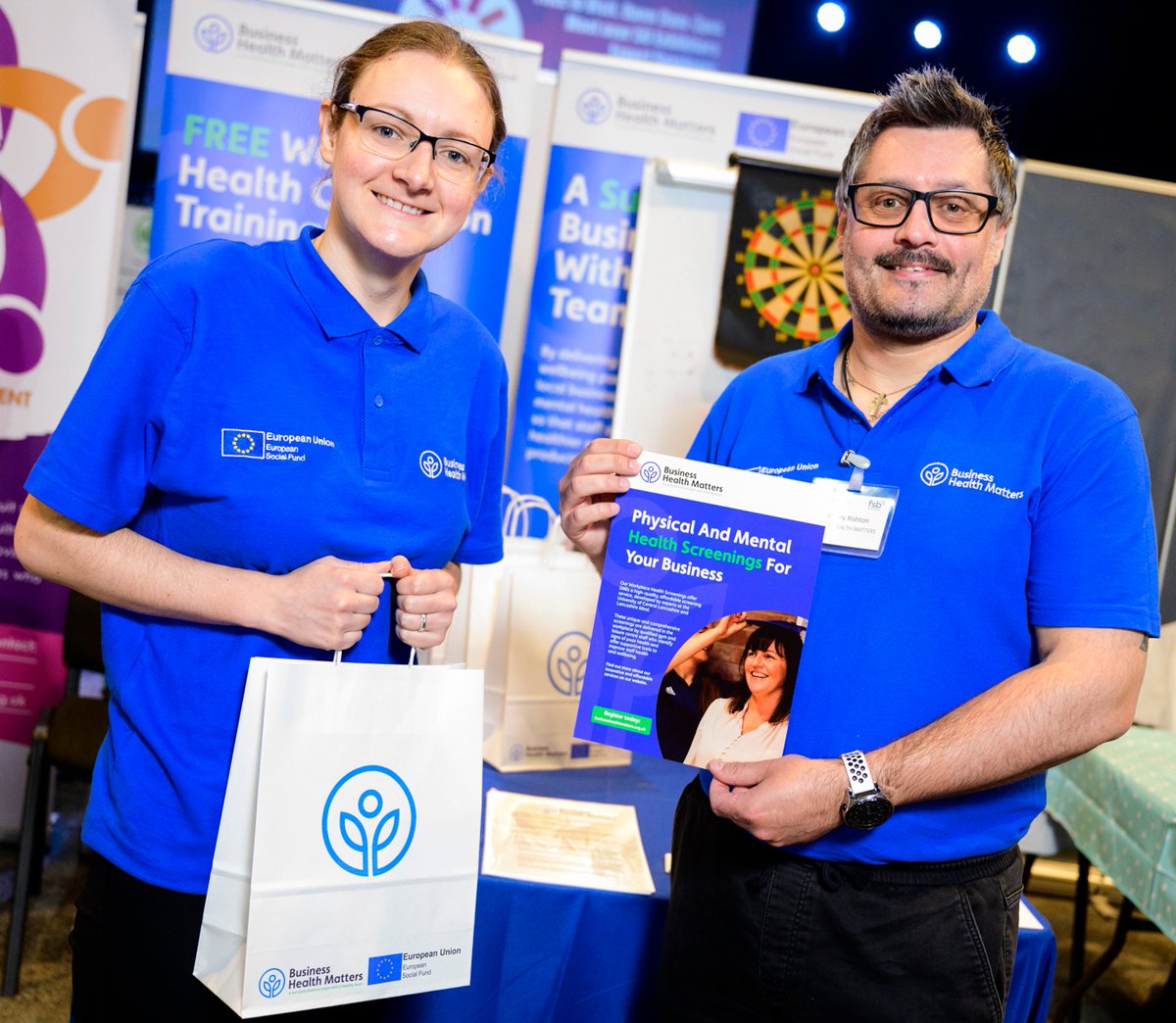 The Business Health Matters programme helps businesses improve the physical and mental health of their employees so staff are happier, healthier &amp; more resilient

Find out how <a href="/ActiveLancs/">Active Lancashire</a> <a href="/bh_matters/">Business Health Matters</a> can support your team and business at businesshealthmatters.org.uk 

📸 at #LLE2022