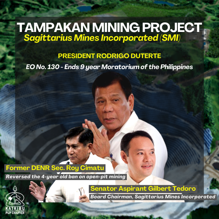 KATRIBU_PUP's tweet photo. UPHOLD BAN ON OPEN-PIT MINING IN SOUTH COTABATO
Nakikiisa ang KATRIBU PUP sa pagtinding ng mga madla at advocates ng South Cotabato upang tindigan ang Provincial Environmental Code ng 2010 na naglalayong tutulan ang open-pit mining.
#NoToLargeScaleMining
#BanOpetnPitMining https://t.co/i0SOu5nBEO