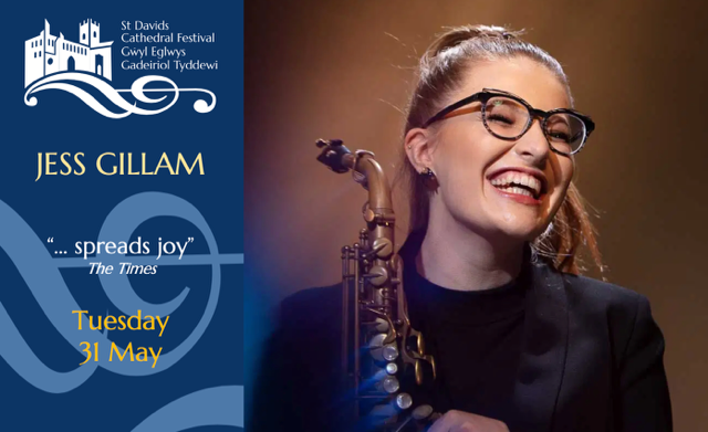 Tonight <a href="/JessGillamSax/">Jess Gillam</a> <a href="/StDavidsFest/">St Davids Cathedral Music Festival</a> <a href="/StDavidsCath/">St Davids Cathedral</a> <a href="/StDavidsInfo/">St Davids Peninsula Tourist Association</a>  #sunseamusic22 #haulmorcerdd22 <a href="/VisitPembs/">Visit Pembrokeshire 🏴󠁧󠁢󠁷󠁬󠁳󠁿</a> <a href="/visitwales/">Visit Wales 🏴󠁧󠁢󠁷󠁬󠁳󠁿</a> <a href="/CerddLLGC/">🎵 Yr Archif Gerddorol 🏴󠁧󠁢󠁷󠁬󠁳󠁿</a> <a href="/cerddcymru/">Cerdd Cymru</a> <a href="/MusicPembs/">Pembs Music Service</a> @PLANED_Pembs Join us! stdavidscathedralfestival.org.uk