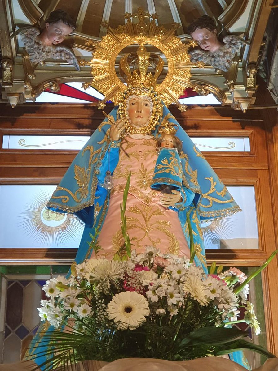 FeEspana's tweet photo. Celebramos hoy la fiesta de la #VisitacióndeMaría a su prima #SantaIsabel.

#María, primer #sagrario de #Jesús, va al encuentro, a visitar, a ayudar al necesitado.

Hoy la @diocesisdeavila celebra la fiesta de la #VirgendeSonsoles, protectora de #Ávila y patrona del #ValleAmblés. https://t.co/gxHqiwR3EM