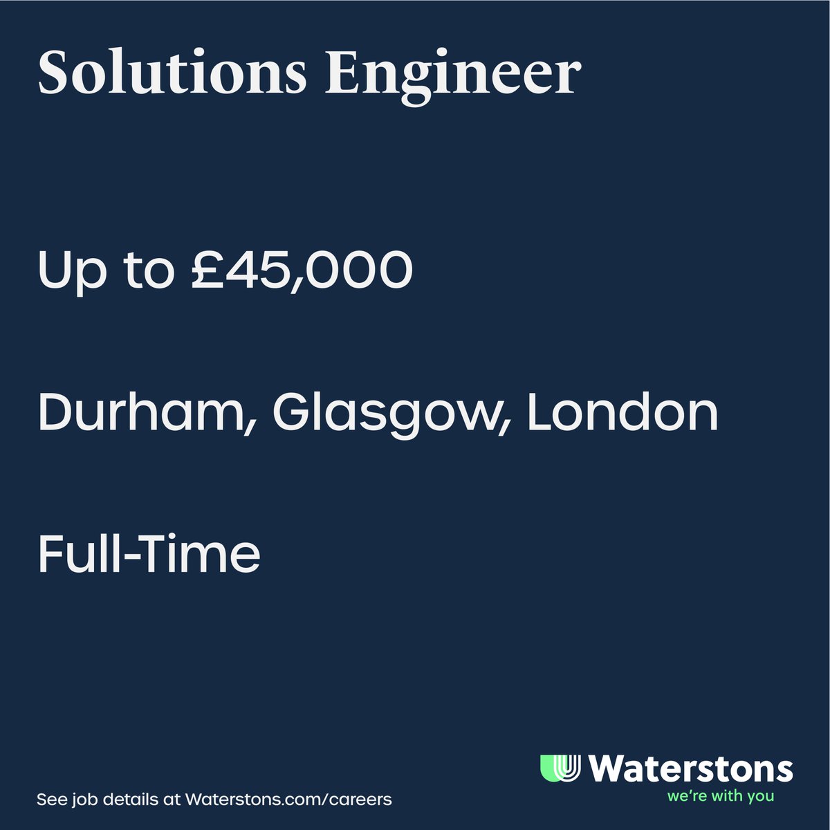 Waterstons tweet media