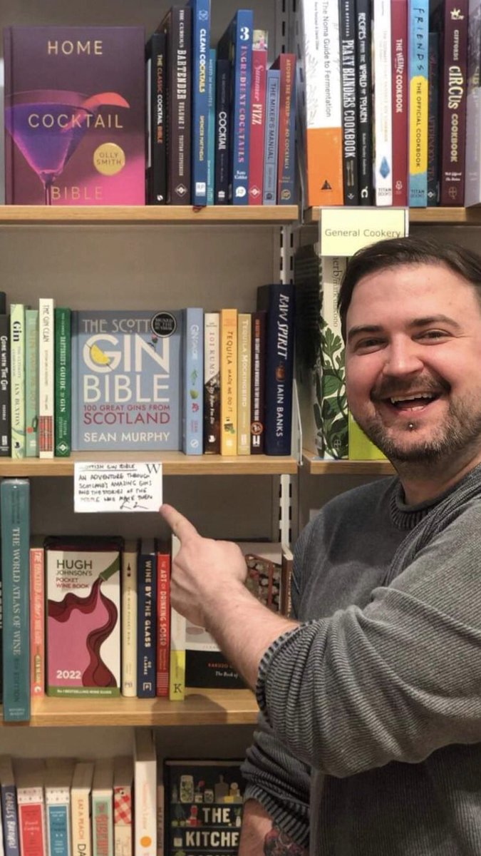 DistillaSean's tweet photo. Went into the @WSilverburn and my sis Kat asked the staff how you get one of the wee rec clips for your book. 

Next thing I know they are asking me to sign all of my books on the shelf. 

Don't think I've smiled so much in a while, absolutely grinning away - thanks to the staff! https://t.co/p6Bv9VVAyh