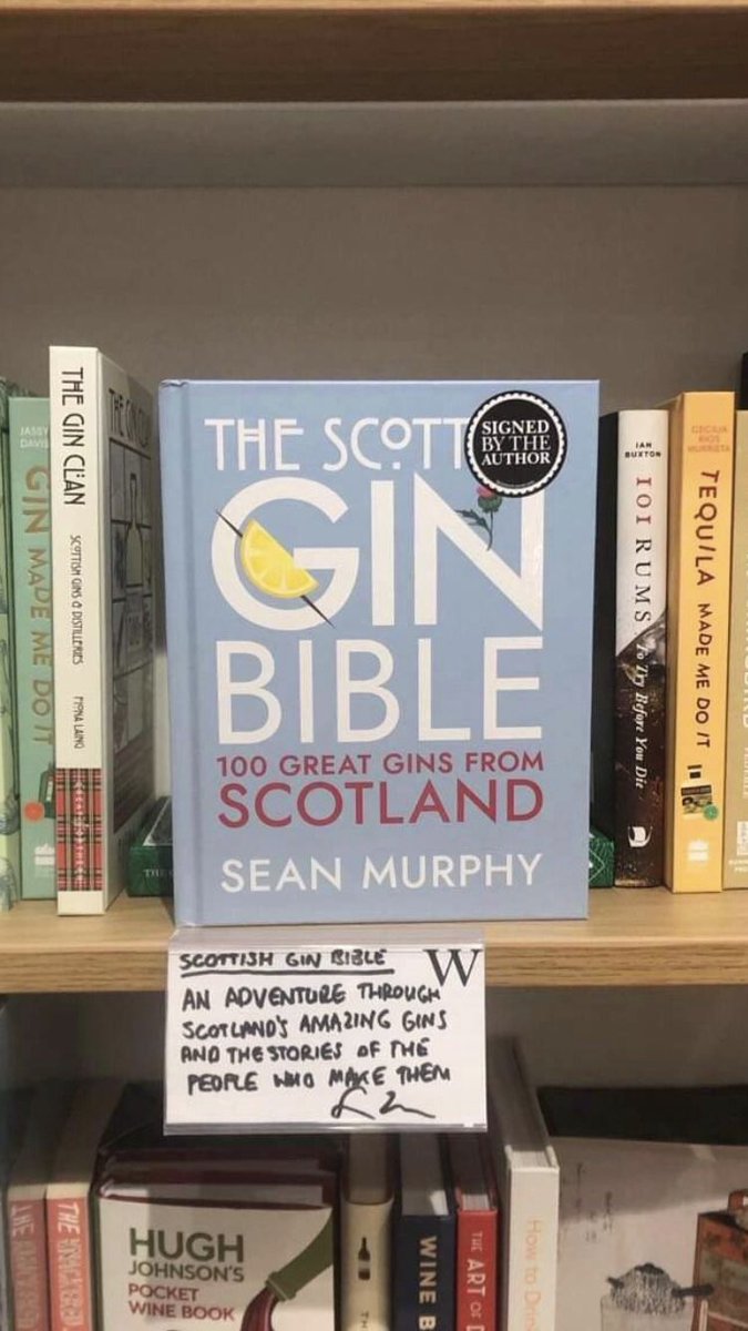 DistillaSean's tweet photo. Went into the @WSilverburn and my sis Kat asked the staff how you get one of the wee rec clips for your book. 

Next thing I know they are asking me to sign all of my books on the shelf. 

Don't think I've smiled so much in a while, absolutely grinning away - thanks to the staff! https://t.co/p6Bv9VVAyh