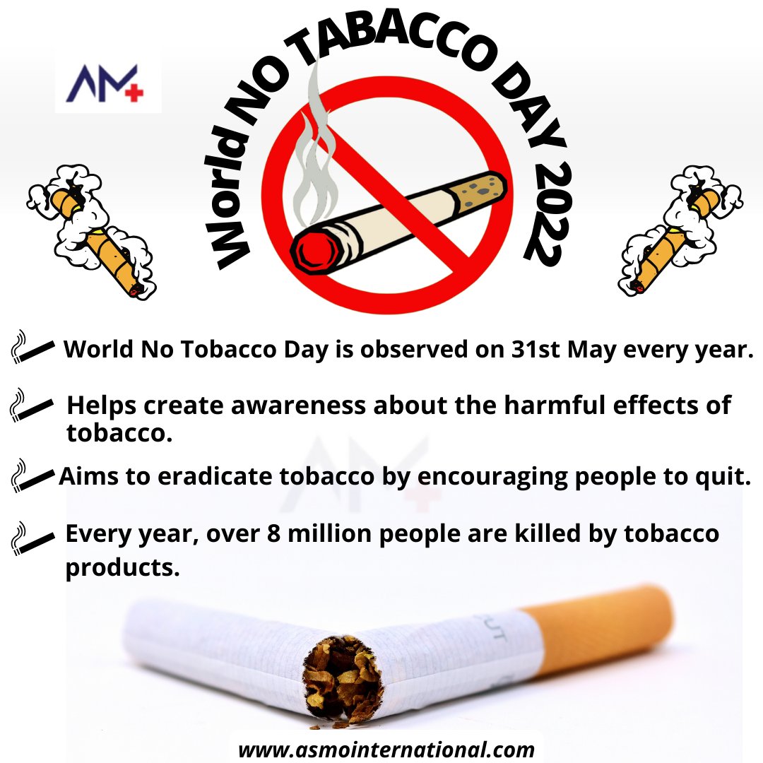 Make everyday World no tobacco day. Quit tobacco to save our planet. Protect the environment.
World No Tobacco Day 2022
.
bit.ly/3nHERKo
.
#worldnotabaccoday2022 #wntd2022 #nosmoking #tobaccokills #stopsmoking #quitthehabit #smoking #health #smokingkills #awareness