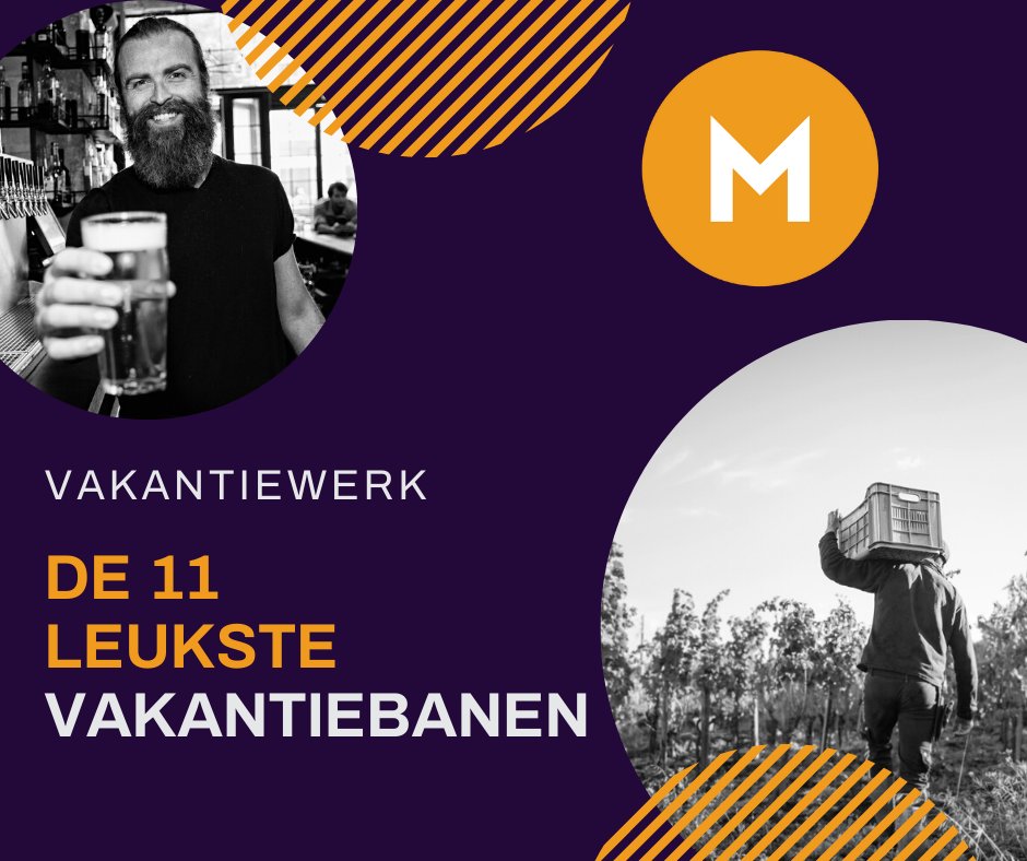 Vakantiewerk: de 11 leukste vakantiebanen

Wees (een beetje) productief deze zomer en verdien geld met één van deze leuke vakantiebanen.

Bekijk de 11 leukste vakantiebanen via: bit.ly/3z6p5S4
#vakantie #monsterboard #vakantiebaan