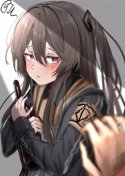 #今月描いた絵を晒そう 
#ump45
#ドルフロ
#少女前線 