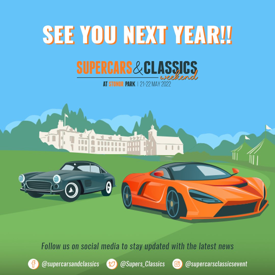 Did you visit Stonor Park for Supercars &amp; Classics Weekend 2022? We had so much fun seeing all of the stunning cars lined up and can’t wait to experience it all again next year! 🏎 Keep up to date with all of the latest news with our newsletter: supercarsandclassics.co.uk/newsletter-sig…