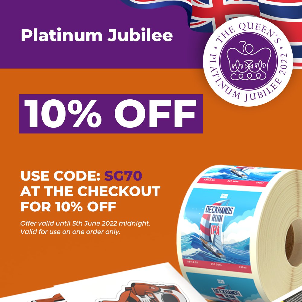 To celebrate the Queens Platinum Jubilee we are offering 10% OFF!

Use code: SG70 at the checkout and save 10%! Valid until the 5th June 2022.
