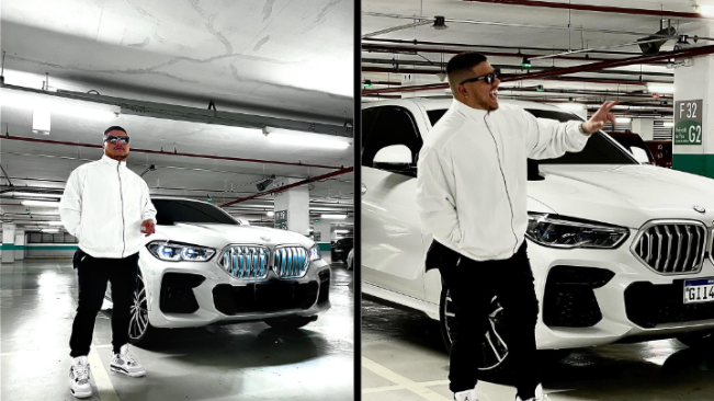 RapMais's tweet photo. Mítico compra BMW X6 2022 avaliada em R$1 milhão - https://t.co/nHwfej5Lpz https://t.co/d71SJkaZ6J
