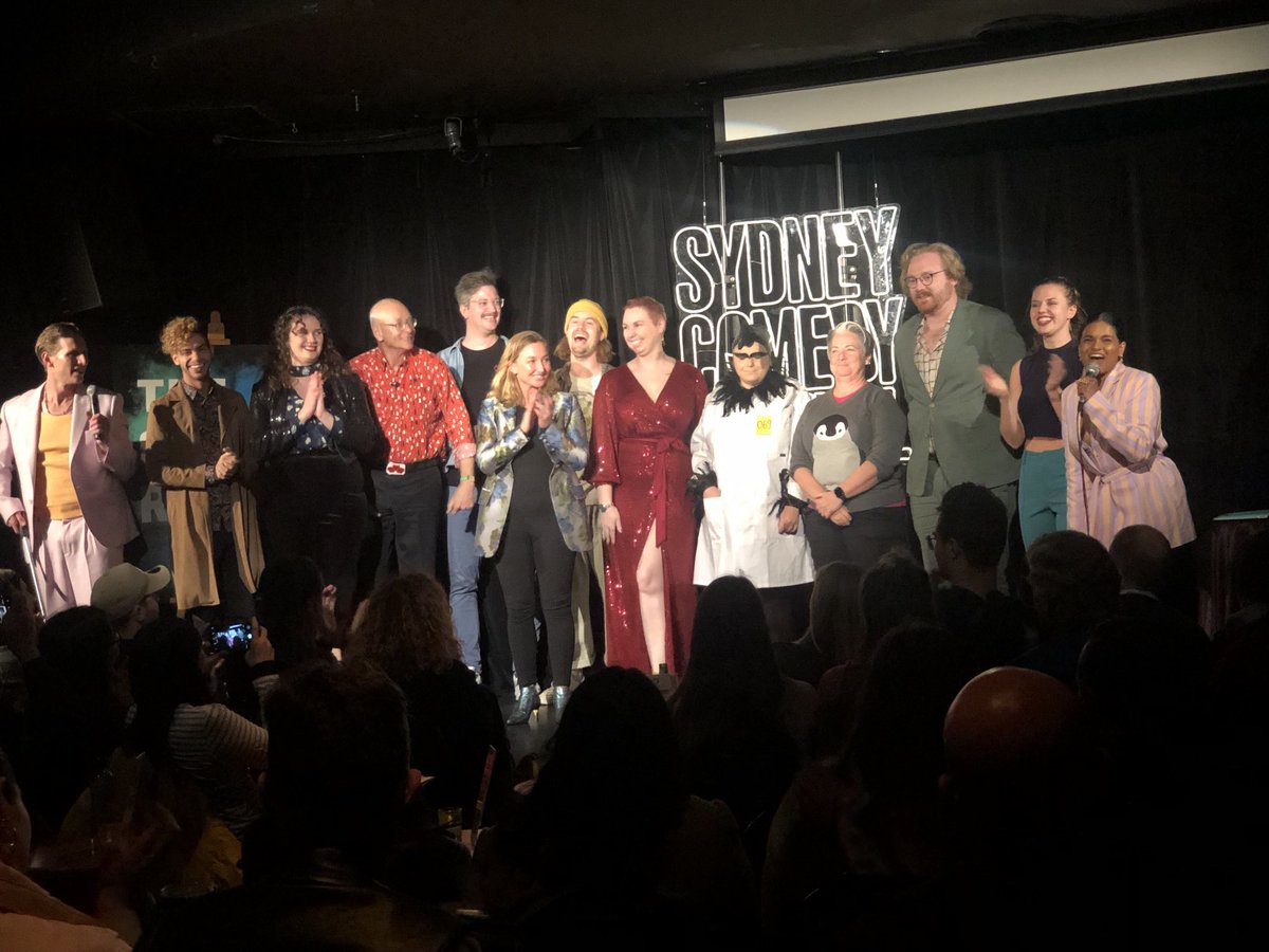 Congratulations to the #sciencecomedy crew for a night of laughs at The Steam Room! ⁦@Syd_Comedy_Fest⁩ ⁦@steller_luke⁩ ⁦@scarystrangersx⁩ #sciencecomedy