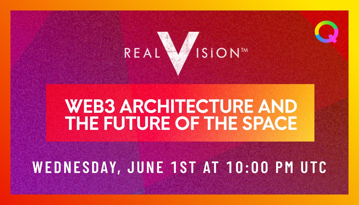 A journey into the architecture of #web3…💡

Tomorrow, join <a href="/BenjaminjWhitby/">Benjamin Whitby GVNR.xyz 🔗🦇🔊</a>  alongside <a href="/BenJorgensen/">benjamin jorgensen</a> CEO of <a href="/Conste11ation/">Constellation Network</a> to look forward at the future of the internet - hosted by <a href="/AshBennington/">Ash Bennington</a> on <a href="/RealVision/">Real Vision</a> 🗣

RSVP👇
x.com/i/spaces/1ZkKz…
