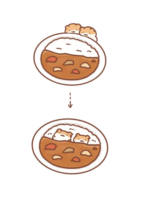 すやはむレストラン②
 #今月描いた絵を晒そう 