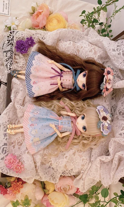 #花とDoll展 初日ありがとうございました!素晴らしい作家さん達のお力で最高に可愛い空間になりました楽しかった〜! 