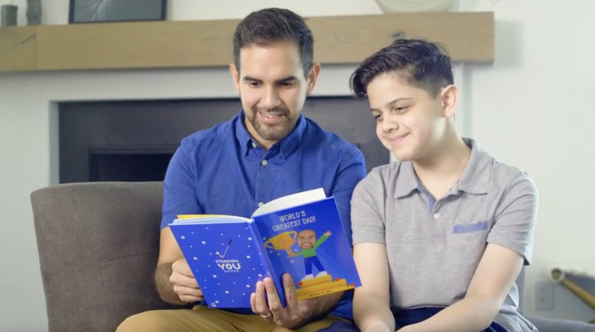 Don’t forget Dad this year! Order a Father’s Day book by midnight tomorrow for standard delivery by June 19th!