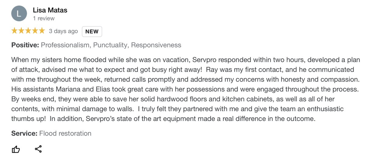 Take a look at what one of our recent clients had to share about her experience with us #TestimonyTuesday