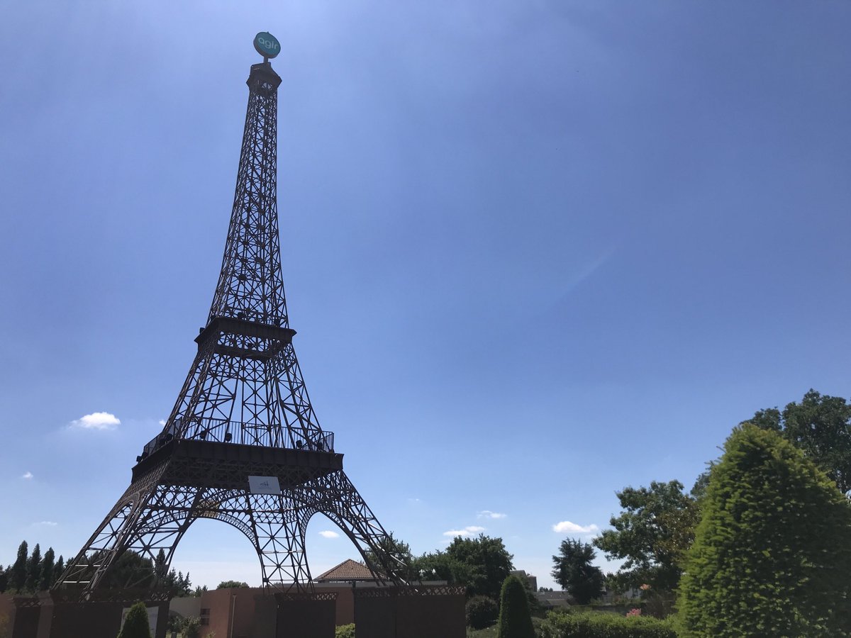 La petite sœur de la Tour Eiffel à Gétigné ! Animations et restauration à partir de dimanche jardin de Bellevue  #vignoble