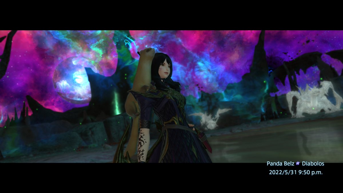 PandaBelZ's tweet photo. @FF_XIV_EN Character Name: Pandabelz
World: Diabolos
Prize: Gaelicap
#FFXIVSweepstakes
Comment: Discovering the world with my pet https://t.co/asD8Le3E4W