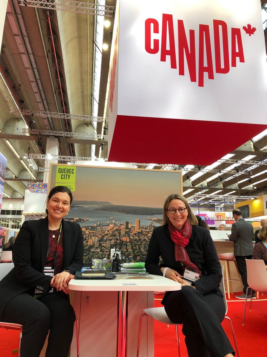 So glad to be back #IMEX22. Have a great day everyone! #meetquébeccity #meetincanada