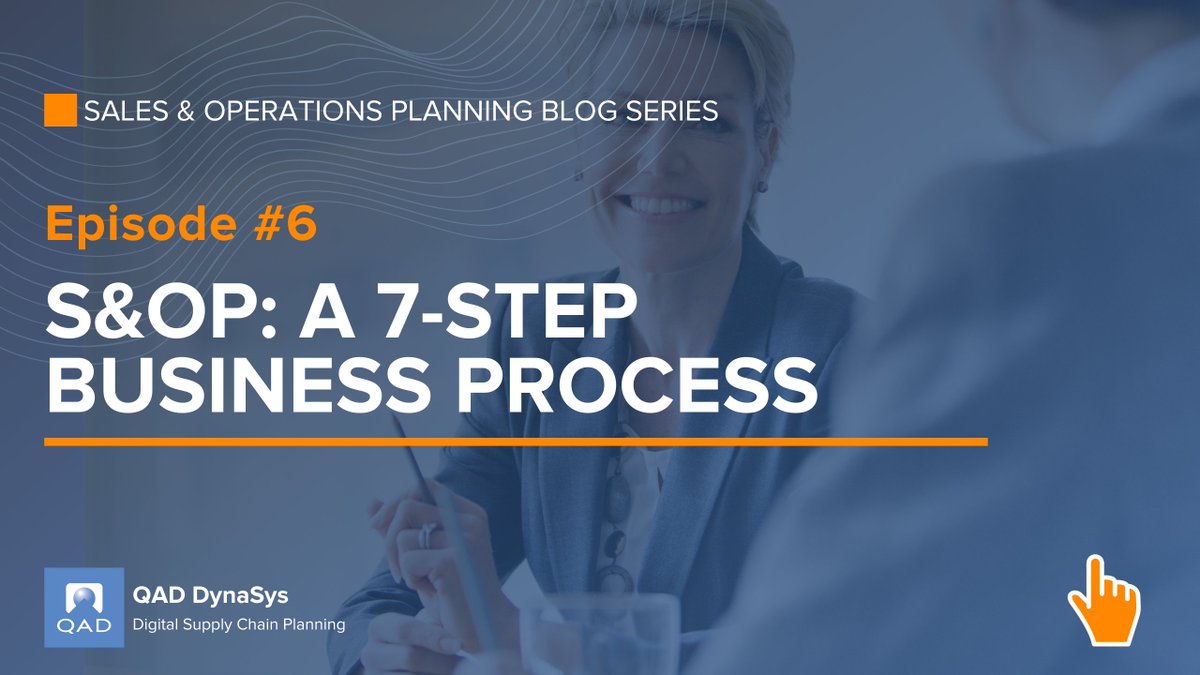📣 [#SandOP BLOG SERIES] - Episode #6
❓ What are the 7-Step Business Process for S&amp;OP?

Learn more in this short article 👉🏼
blog.dys.com/sop-a-7-step-b…