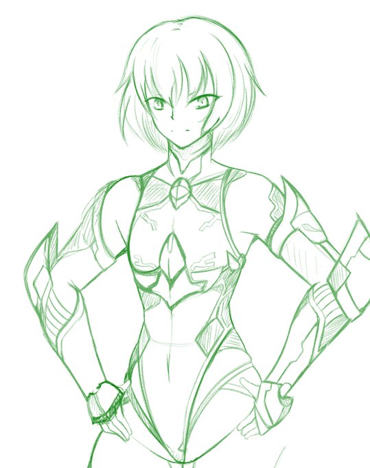 skebラフ画の途中
思った以上に時間がかかったのでラフ画は明日へ持ち越させていただきます。 