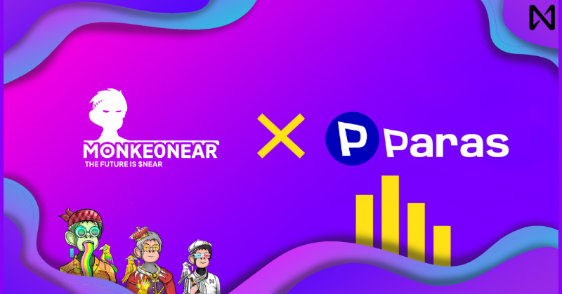 NarrativeHQ_'s tweet photo. SECOND WL GIVEAWAY FOR TODAY🎁

MonkeONear🐵 has 3 WL spots (GEN 0 mint) for the Paras community. 
To enter:
🐵 Follow @MonkeONear and @ParasHQ 
🐵 Like, Retweet, and tag 3 frens.
🐵 Join @MonkeONear discord (link is below)

You have 24 hours from now!