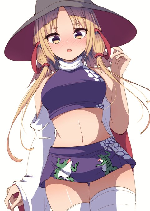 暑いから諏訪子ちゃんを涼しい格好にしてあげました 