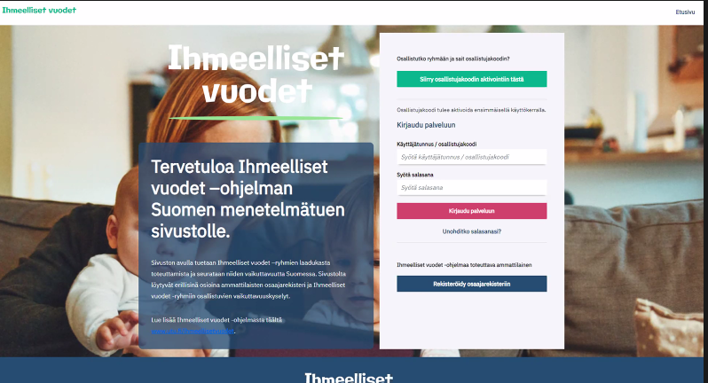 IVuodet's tweet photo. Ihmeelliset vuodet -kotipesä @UniTurku on kehittänyt sähköisen arviointi- ja seurantajärjestelmän menetelmän käyttöönoton, osaamisen ylläpidon ja menetelmäuskollisuuden tueksi 
#käytöshäiriö #implementaatio #menetelmätuki #IhmeellisetVuodet #vaikuttavuus https://t.co/FrZEXbKk4n https://t.co/DspIoBoiP7