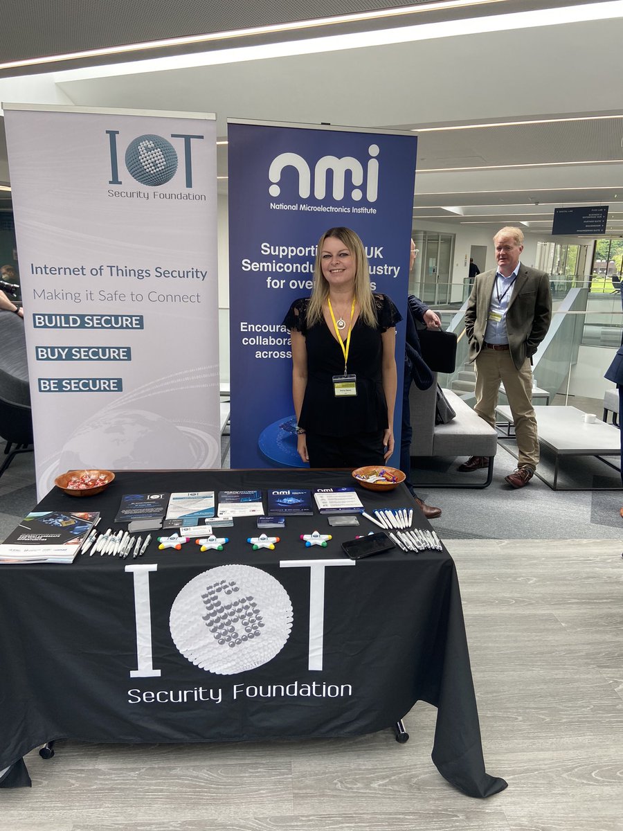 IoT Security Foundation (@news_iotsf) on Twitter photo Jillian & I are at the <a href="/siliconcatalyst/">SiliconCatalyst</a> semiconductor start up event, so excited to hear about the challenges and how we can work together on the solutions #semiconductors #startup #event Jillian & I are at the <a href="/siliconcatalyst/">SiliconCatalyst</a> semiconductor start up event, so excited to hear about the challenges and how we can work together on the solutions #semiconductors #startup #event