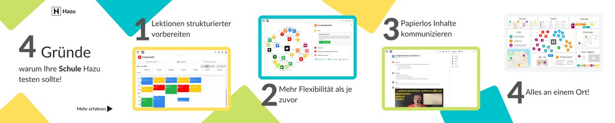 hazuio's tweet photo. Hazu ist die zentrale Anlaufstelle, welche unzählige schulische Prozesse und Interaktionen auf einer einzigen Plattform ermöglicht! Hier sind 4 Gründe, warum Ihre Schule Hazu testen sollte!

Erfahren Sie mehr: https://t.co/IZLKDhToic

#education #schools  #cloudplatform https://t.co/PRZafmmWkd
