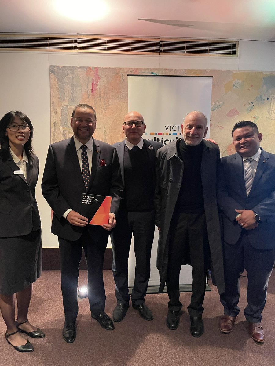 What an evening it was! Recognising grassroots champions, humble heroes, people who may not hold official positions but whose roles are critical to the existence, success and foundation of an effective and functioning democratic and multicultural society. THANK YOU!