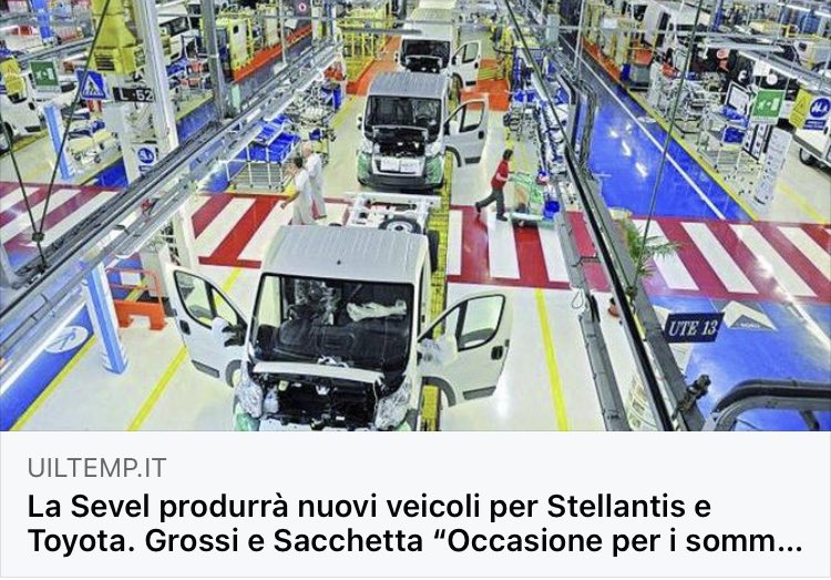 Importante occasione per gli ex lavoratori in #somministrazione del gruppo #Stellantis: in Val di Sangro riparte la produzione.

L'intervento della Segretaria generale #UILTemp Lucia Grossi e del Segretario regionale dell'Abruzzo, Maurizio Sacchetta. 
👉🏼bit.ly/3NLdIDb