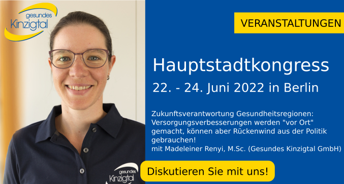 Am 22. - 24. Juni 2022 wird der #HSK22 in Berlin stattfinden und wir sind dabei!
Diskutieren Sie mit <a href="/MadeleineRenyi/">Dr. Madeleine Renyi</a> in der Session "Zukunftsverantwortung Gesundheitsregionen" bit.ly/3wZbCds oder besuchen Sie uns am Stand vom Netzwerk Deutsche Gesundheitsregionen.