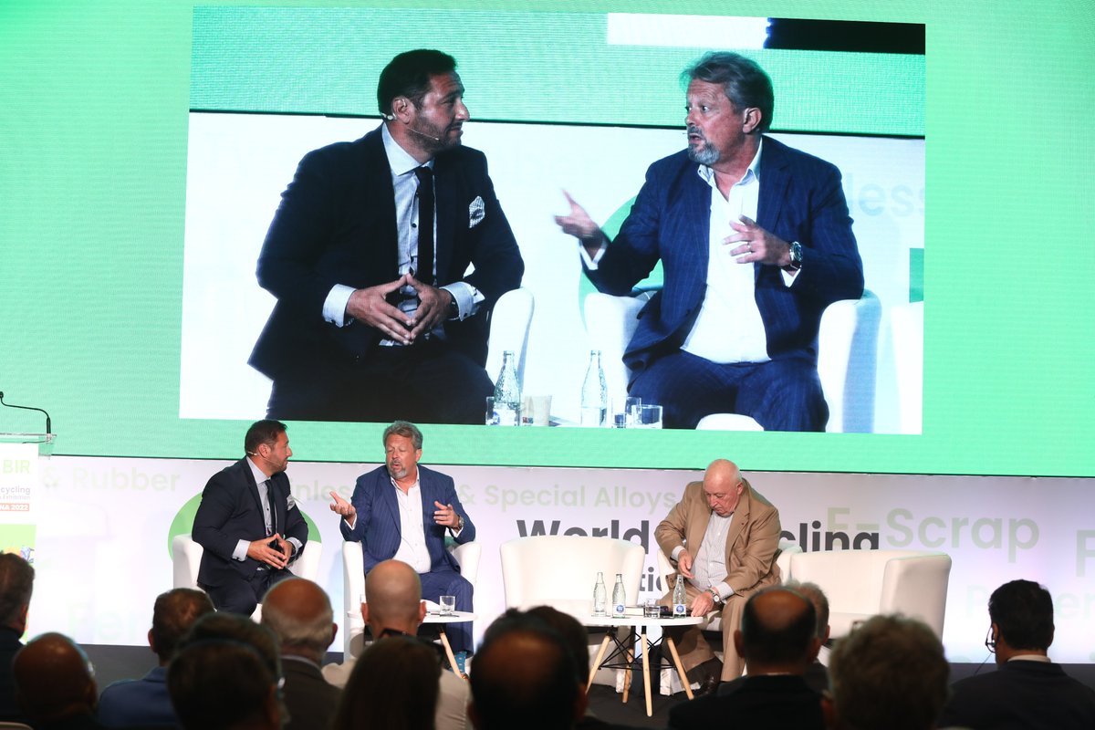 BIRworld's tweet photo. 📍#Highlights from “The Challenge” #Live at #BIRBarcelona22: Keeping Ahead of The Curve
👇Read more and watch #playbackvideo👇
🖥 https://t.co/4Gkq7UEwB9
#globalevents #CommodityLIVE #recyclingindustry #circulareconomy #globaltrade #networkingbusiness #commoditiestrading https://t.co/ubTIgOiCTo