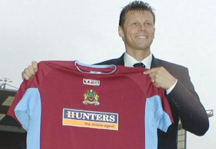 TheClarets_com's tweet photo. On This Day in 2004, Steve Cotterill was appointed as manager. 

What did you make of his time at the club? 👇 #TwitterClarets https://t.co/p1VEwsVJRh