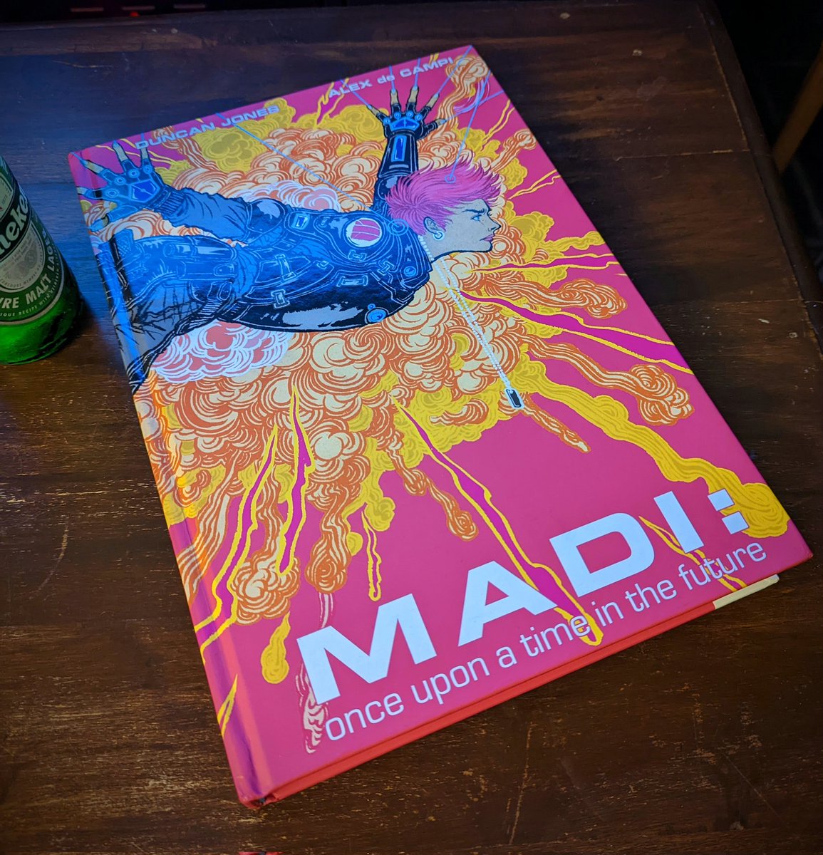 Got this for my Birthday yesterday and then discovered I share a birthday with Duncan Jones. So Happy Birthday Duncan, I'm loving your work!  <a href="/ManMadeMoon/">Duncan Jones</a>