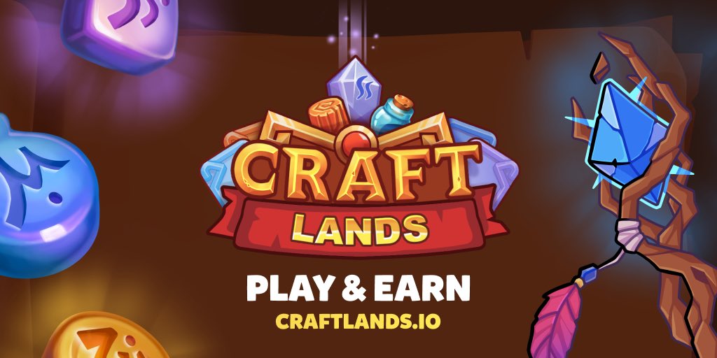 💥💥Free NFT giveaway💥💥
Prize - 20 whitelist roles 🎉🎉😱
1⃣ Follow me &amp; <a href="/Craftlandsio/">Craft Lands</a> 
2⃣ Like &amp; Retweet
3⃣ Tag 3 Friends
4⃣ Comment your WAX and discord id
5️⃣ join discord.gg/r55ukwJjmx
6️⃣ 🕰 48h
#NFTCollection #NFTartist #Giveaways #WAXP #NFTCommmunity #NFT #NFTGame #P2E