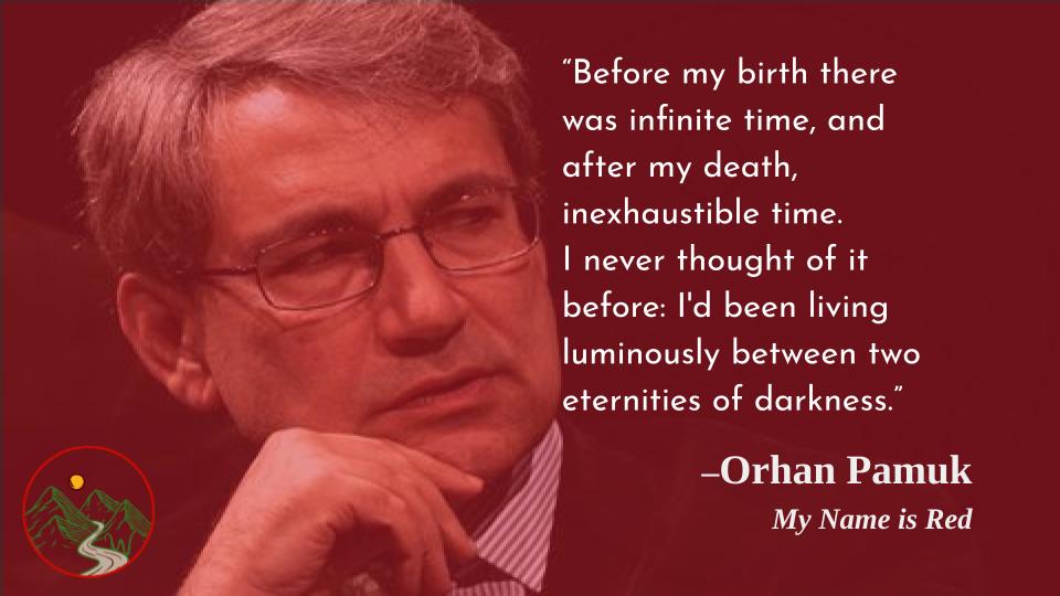 Have you yet to discover this brilliant storyteller? Start anywhere, but find him! Happy birthday, Orhan Pamuk! 