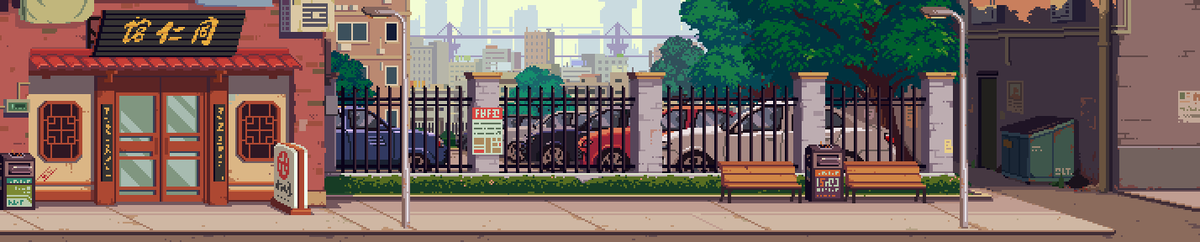 street scenes
#pixelart