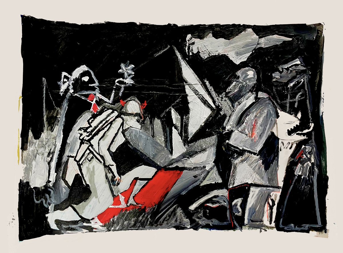 "a conversation about the unnecessary spill of soul and the game of the old suits."

War and Peace
created by <a href="/AmaanJah/">Amaan Jahangir</a> 
#NFTCommunity #nftarti̇st