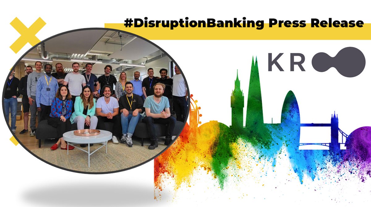 Kroo has just closed their most recent funding round, successfully raising £26 million

This round of funding has had 60% of investors reinvesting, showcasing their belief in the @get_Kroo vision
#ChallengerBank #Banking #SeedRound
disruptionbanking.com/2022/05/31/kro…